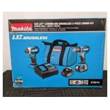 Brand New Makita 18V LXT Lithium-ion Brushless Cordless 2-Piece Combo Kit 3.0Ah Driver-Drill Impact Driver