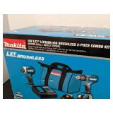 Brand New Makita 18V LXT Lithium-ion Brushless Cordless 2-Piece Combo Kit 3.0Ah Driver-Drill Impact Driver