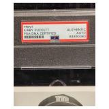 Minnesota Twins World Series Champion HOFer "Kirby Puckett"  Autograph