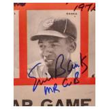 Vintage Sports Illustrated July 7, 1958 Autographed by "Willie Mays", "Ernie Banks", "Del Crandall", and "Stan Musial" with COA