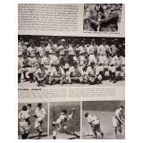 Vintage Sports Illustrated July 7, 1958 Autographed by "Willie Mays", "Ernie Banks", "Del Crandall", and "Stan Musial" with COA