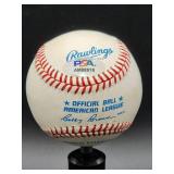 Cleveland Indians HOFer Great "Bob Feller" Autographed Baseball with COA