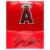 Los Angeles Angels Great "Jo Adell" Autographed Mini Helmet with COA