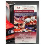 Los Angeles Angels Great "Jo Adell" Autographed Mini Helmet with COA