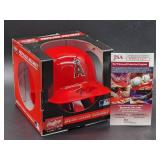 Los Angeles Angels Great "Jo Adell" Autographed Mini Helmet with COA