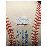 Boston Red Sox Great "Dom Dimaggio" Autographed Baseball with COA
