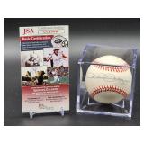 Boston Red Sox Great "Dom Dimaggio" Autographed Baseball with COA