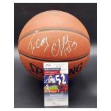 Official NBA Size Basketball Autographed by Golden State Warriors " Chris Paul" with COA