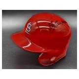 Boston Red Sox HOFer Great "Stan Musial" Autographed Baseball Mini Helmet with COA