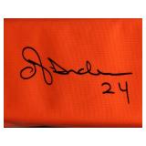 New York Giants RB Great "Ottis Anderson" Autographed Endzone Pylon Marker with COA