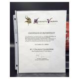 Former Minnesota Vikings Great "Daunte Culpepper" Autographed Official NFL Football with LOA