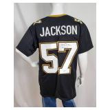 New Orleans Saints Great "Rickey Jackson" Autographed Football Jersey with COA