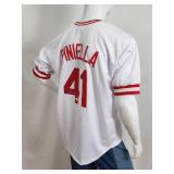 New York Yankees Great Player & Manager "Lou Piniella" Autographed Baseball Jersey with COA