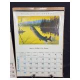 (3) Vintage Wildlife of America Calendars