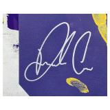 Authentic 2017 Panini Instant Former Minnesota Vikings "Dalvin Cook" Autographed Jumbo RC Card with Hand Print