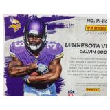 Authentic 2017 Panini Instant Former Minnesota Vikings "Dalvin Cook" Autographed Jumbo RC Card with Hand Print