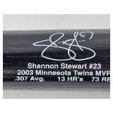 Former Minnesota Twins Great "Shannon Stewart" Autographed Baseball Bat No COA