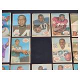 Assorted Vintage 1969 T.C.G. Topps NFL & MLB Mini Paper Posters