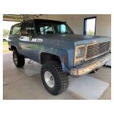 1979 Chevrolet Blazer Utility 4WD K5 Trailering Special