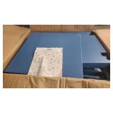 Lower half of a rolling work cart BR