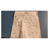 Lower half of a rolling work cart BR