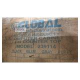 Top and Bottom of Mobile Security Computer Cabinet BR