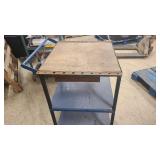 Square heavy duty work cart BR