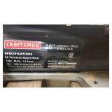 Craftsman 16 inch Scroll Saw BR