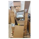 Bin of Textiles and Lightbulbs BR