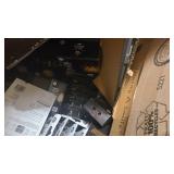 Bin of Textiles and Lightbulbs BR