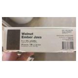 6x Boxes of Walnut Ember Java Flooring planks BR