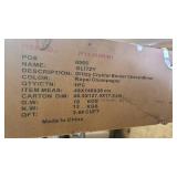 Glitzy Crystal Boder Cheval Mirror in Royal Champagne Color