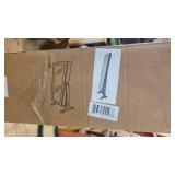 Glam Mirror Border Cheval Mirror in black