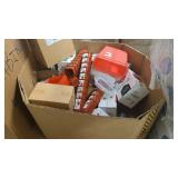 Bin of Assorted Medical Goods BR