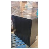 Three Tiered File Cabinet with pull out shelves