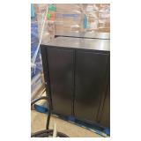 Three Tiered File Cabinet with pull out shelves