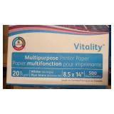 Case of Vitality multipurpose paper