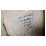 Disposable socks for PPE