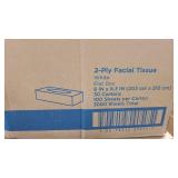 2 Boxes of Tissue boxes