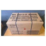 MRE Meals Ready to Eat new in case! Menu A