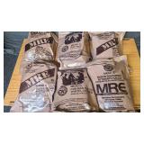 MRE Meals Ready to Eat new in case! Menu A