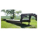2019 PJ gooseneck trailer 40 ft long