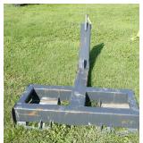 Skid loader tree boom