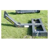 Skid loader tree boom