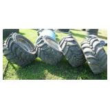 Set of 4 Tractionmaster wide wall 31x15.5x15 tires on rims