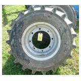 Set of 4 Tractionmaster wide wall 31x15.5x15 tires on rims