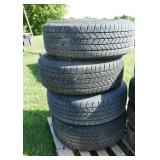 Set of 4 Continental tires and rims