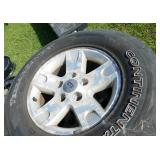 Set of 4 Continental tires and rims