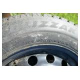 Set of 4 Bridgestone Blizzak 195/65R15 tires and rims