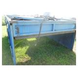 Wood chipper truck box 7x10 ft x 45 inches tall